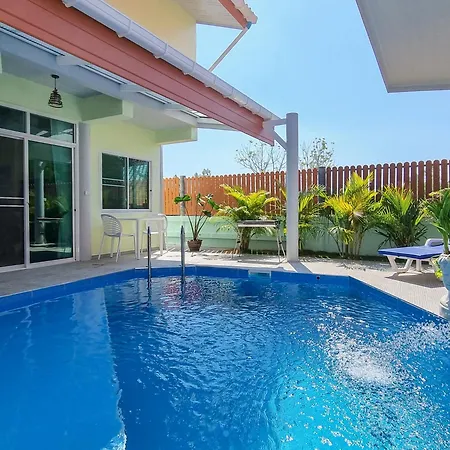 Tina'S Living Paradise II - Guesthouses With Private Pool, 5 Min To Beach Rayong Exterior photo
