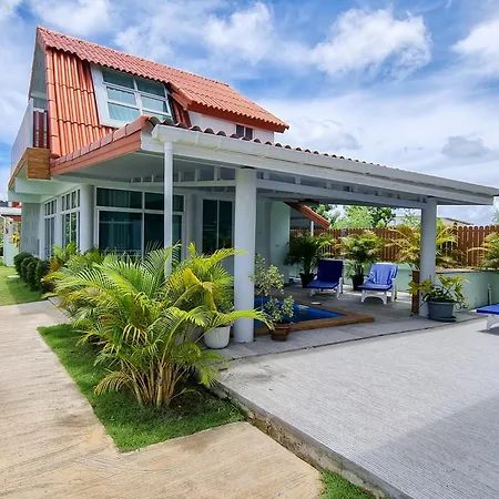 Tina'S Living Paradise II - Guesthouses With Private Pool, 5 Min To Beach Rayong Exterior photo