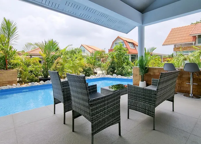 Tina\'S Living Paradise II - Guesthouses With Private Pool, 5 Min To Beach